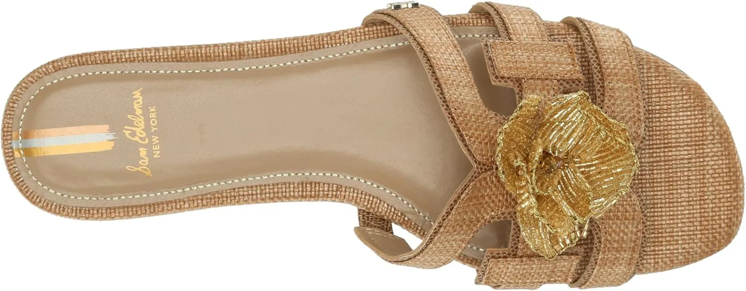 Sam Edelman Women's Bay Flora Flat Sandal