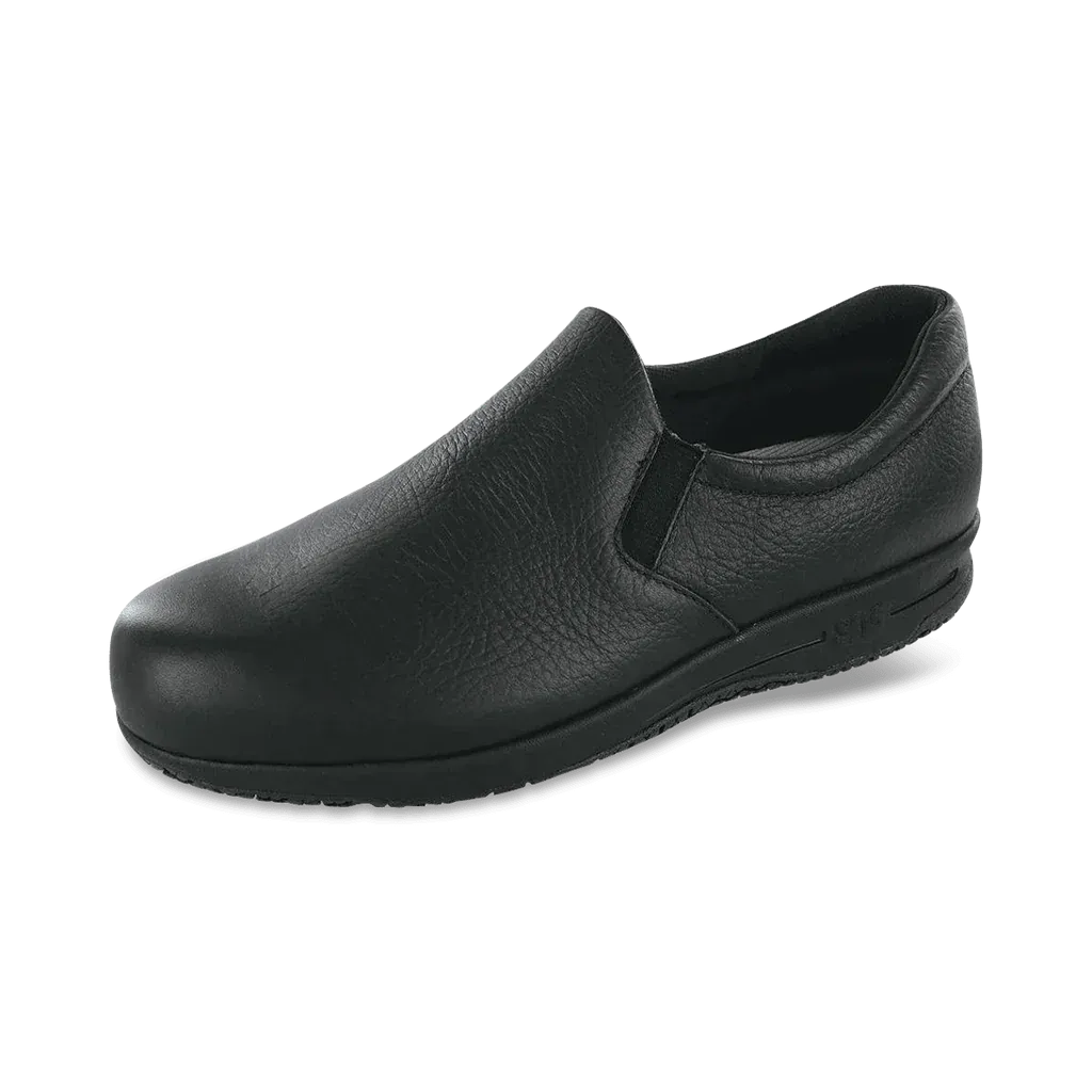 SAS Womens Patriot SR - Slip On Work Shoe Black