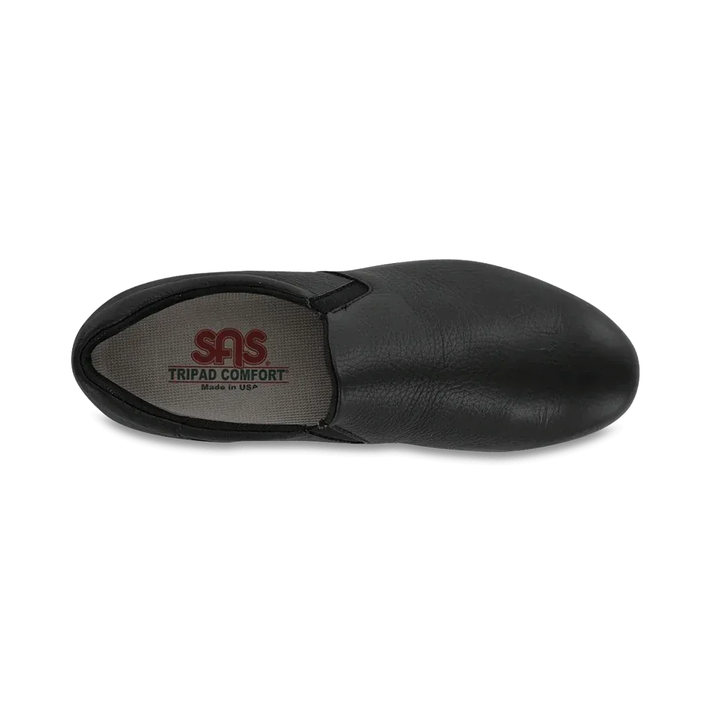 SAS Womens Patriot SR - Slip On Work Shoe Black