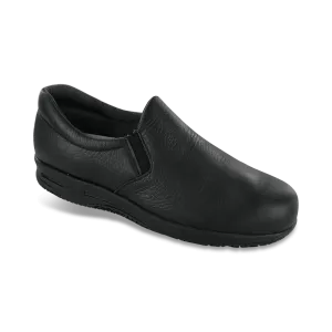 SAS Womens Patriot SR - Slip On Work Shoe Black