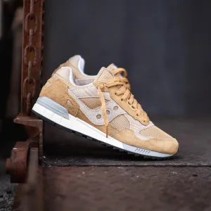 Saucony Shadow 5000 Tan Beige White Shoe Sneaker Trainer