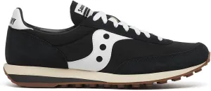 Saucony Unisex Trainer 80 Sneaker, Black/White, 7.5 US Women