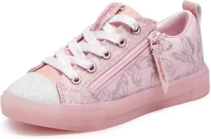 Skechers Girls' Twinkle Sparks ICE-Heather Sneaker