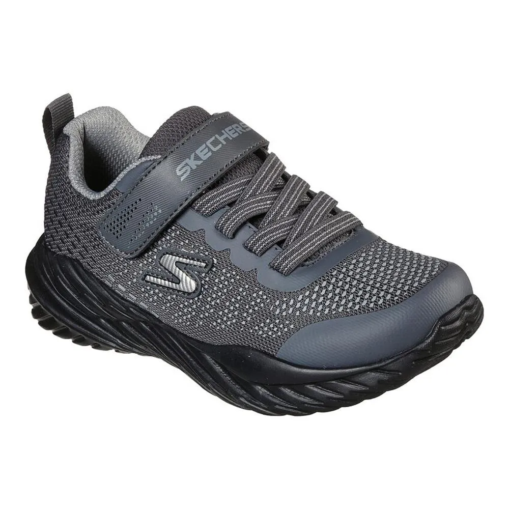 Skechers Kids Nitro Sprint Karvo Charcoal Trainer 403753L/CCBK