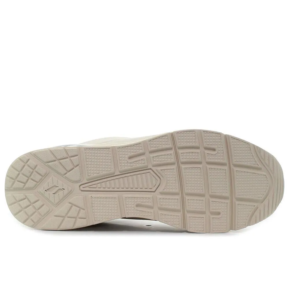 Skechers Mens Uno 2 Off White Trainer Shoes 232181/OFWT