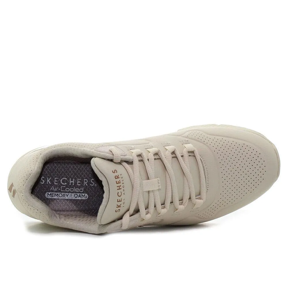 Skechers Mens Uno 2 Off White Trainer Shoes 232181/OFWT