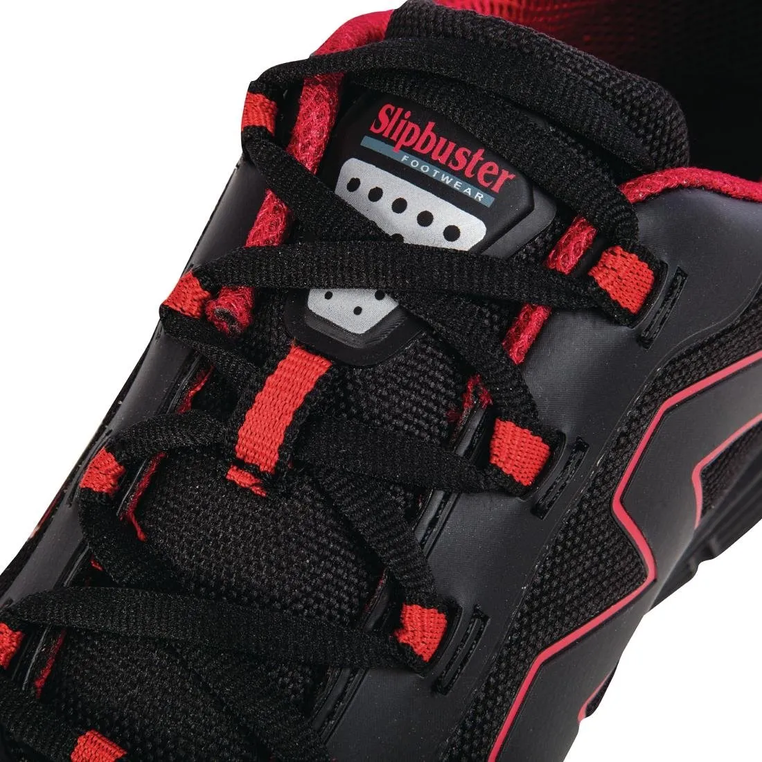 Slipbuster Mesh Safety Trainers Black 40