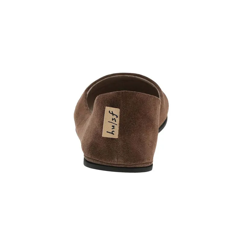 Sloop - Brown Suede