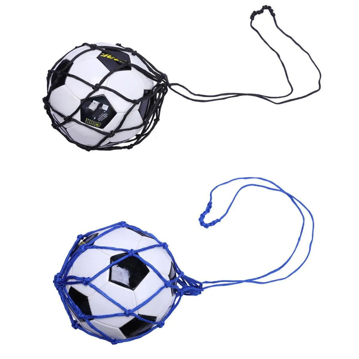 Soccer Trainer Mesh Bag for Kids Teens Men Football Training Aid Adjustable