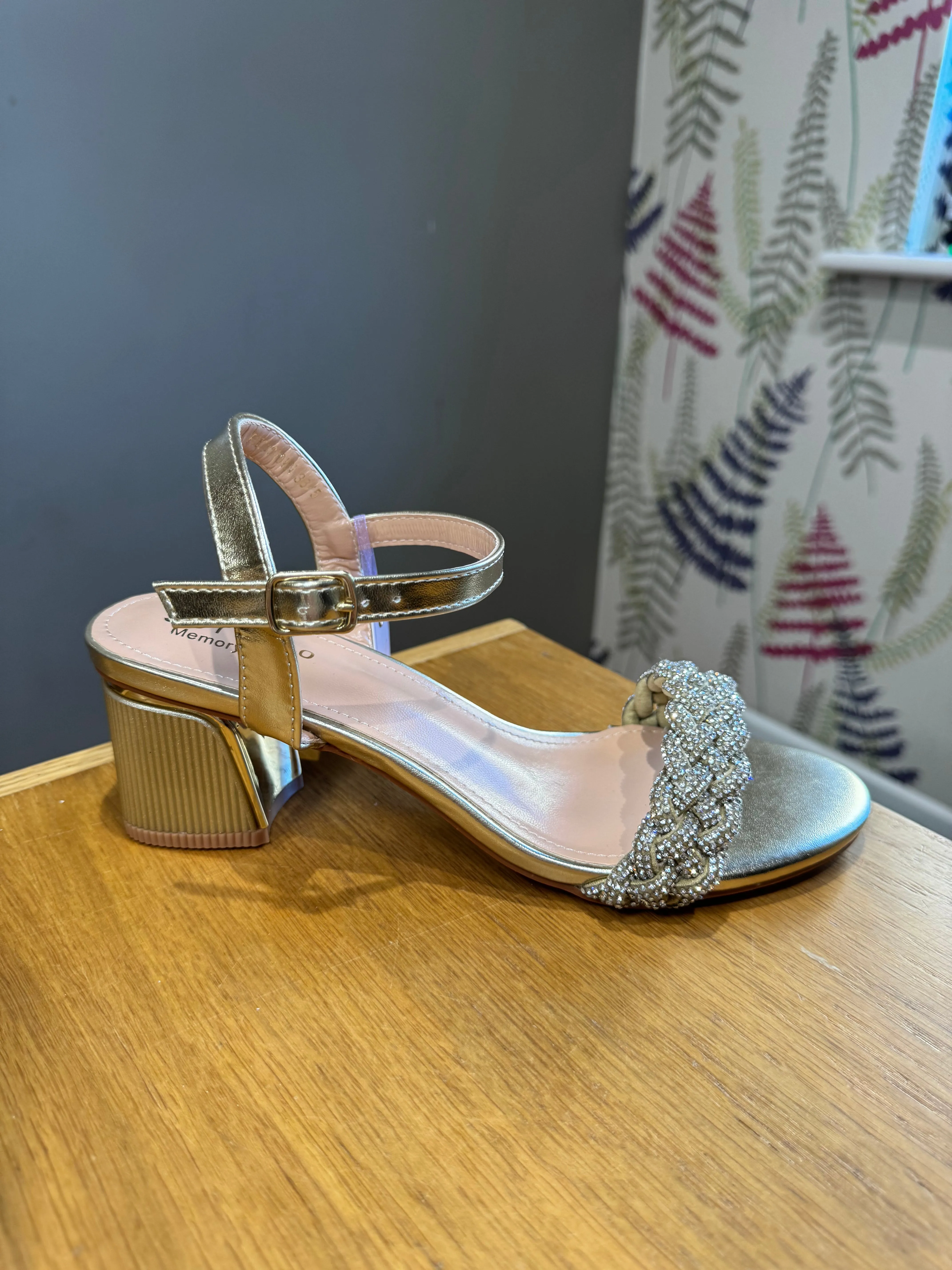 Sorento Roganstown Gold Twist Sandal