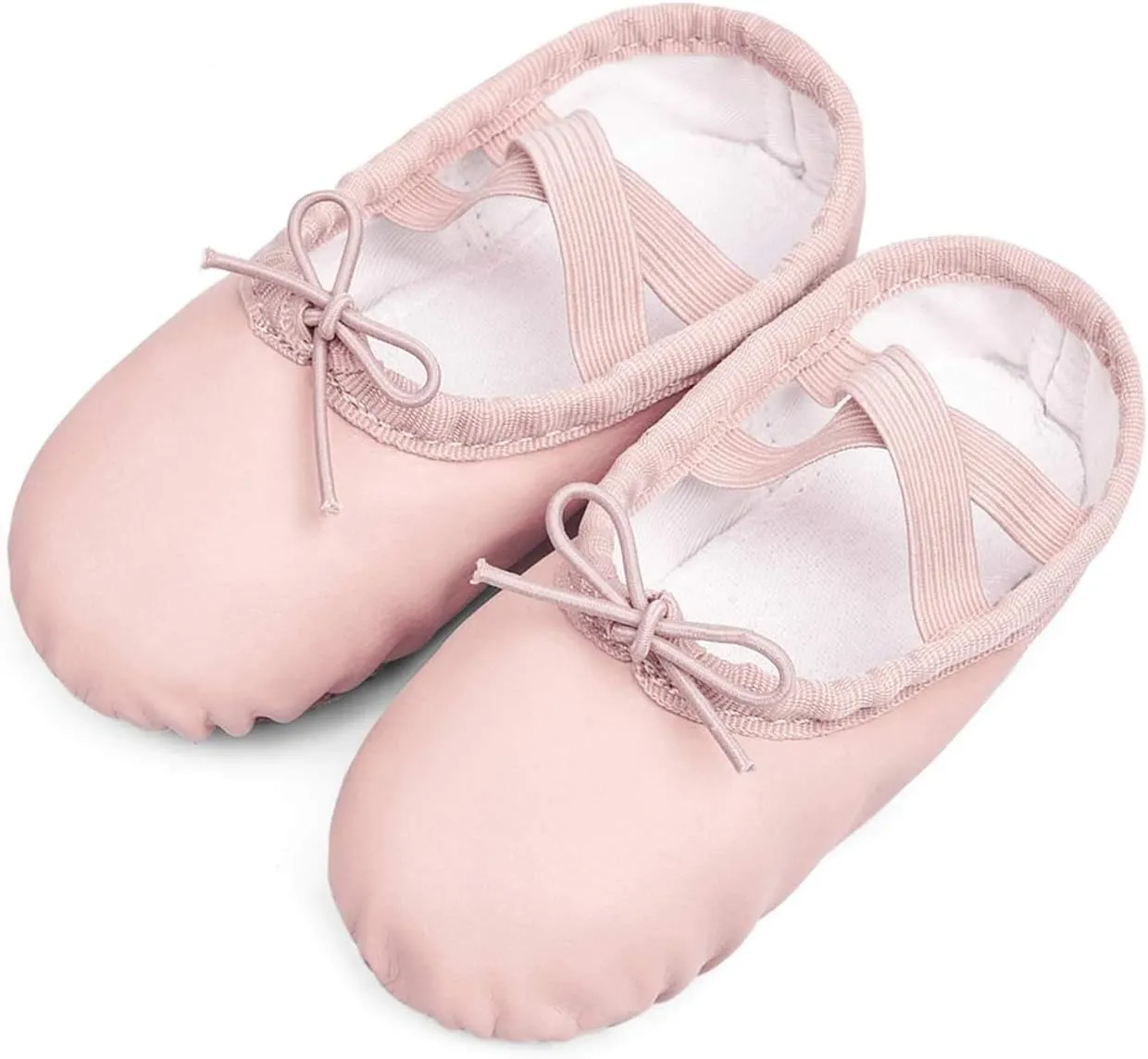 Stelle Girls Ballet Shoes Boys Toddler Soft Leather Dance Slippers for Toddler/Little Kid/Big Kid