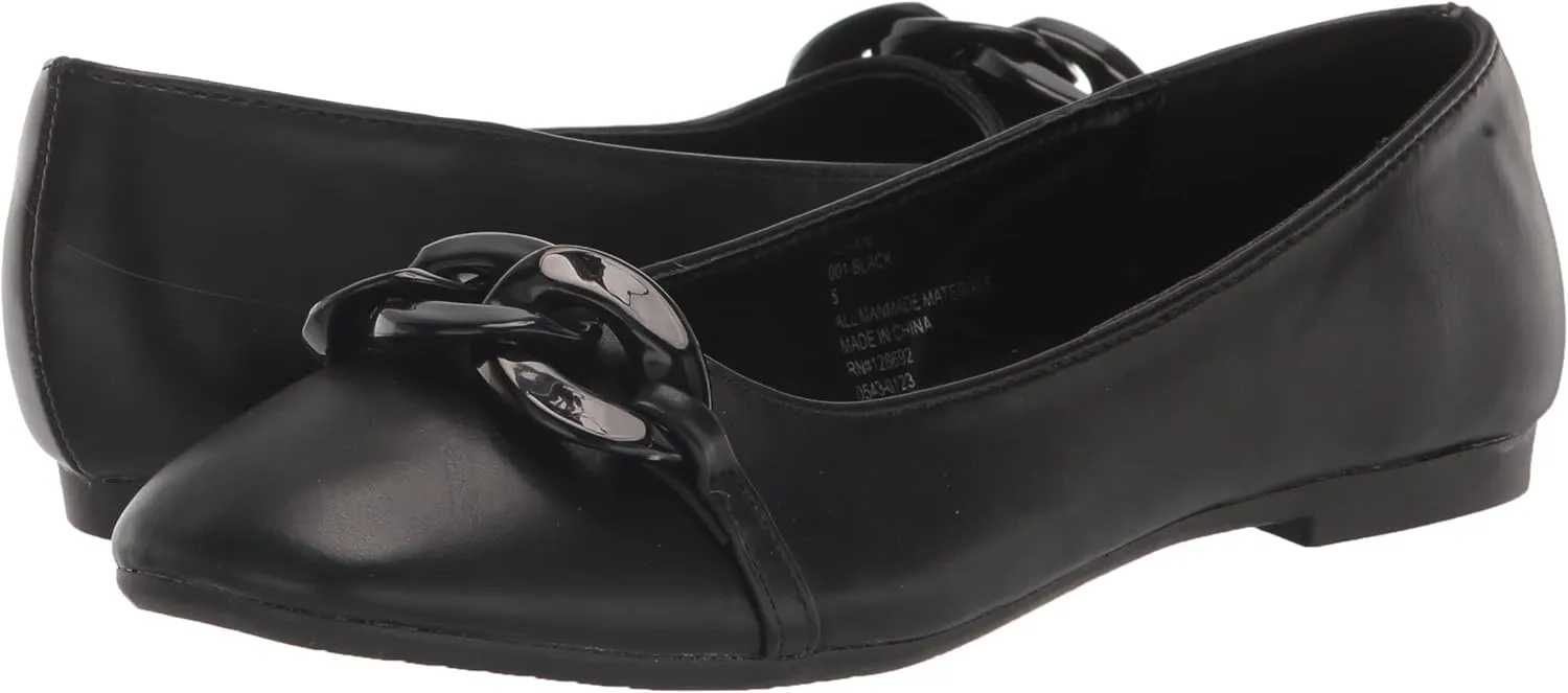 Steve Madden Girl's Chain Ballet Flat