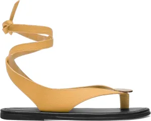 Strap Flip Flop Flat Sandals for Women with Metal Circular Ankle Strappy Ladies Fashion Cute Summer Thong Sandals Dressy.