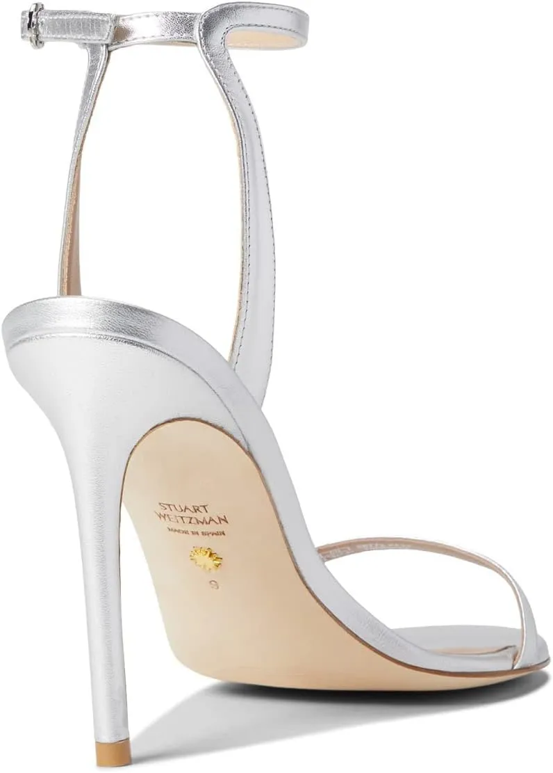Stuart Weitzman Womens Barelynude 100 Sandal