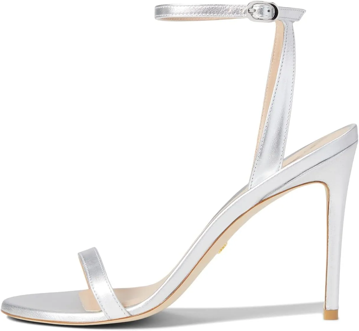 Stuart Weitzman Womens Barelynude 100 Sandal