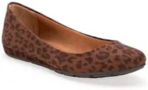 Sun   Stone Eliana Flats, Created for Macy's Women's, leapard Micro, Size 10.0