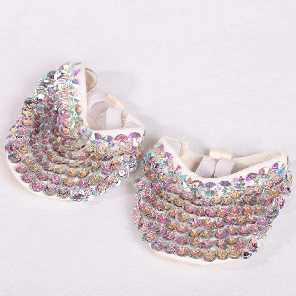 SUPVOX 1 Pair Toes Shoes Ballet Yoga Toe Shoes Lyrical Turning Shoes Girls Dance Ballet Turning Shoes Ballet Shoes for Girls Toe Shoes for Ballet Flash Girl Child Insole