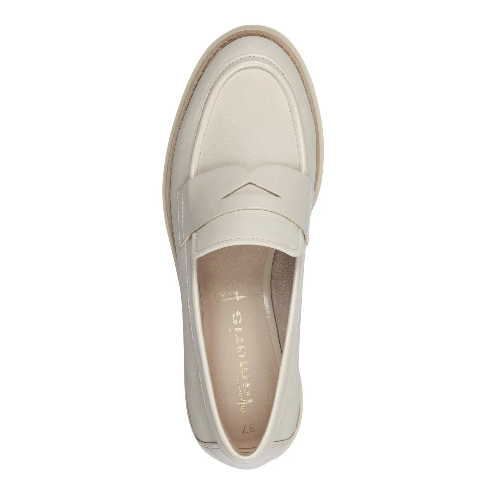 TAMARIS - 24313-400 CHUNKY LOAFER - BEIGE