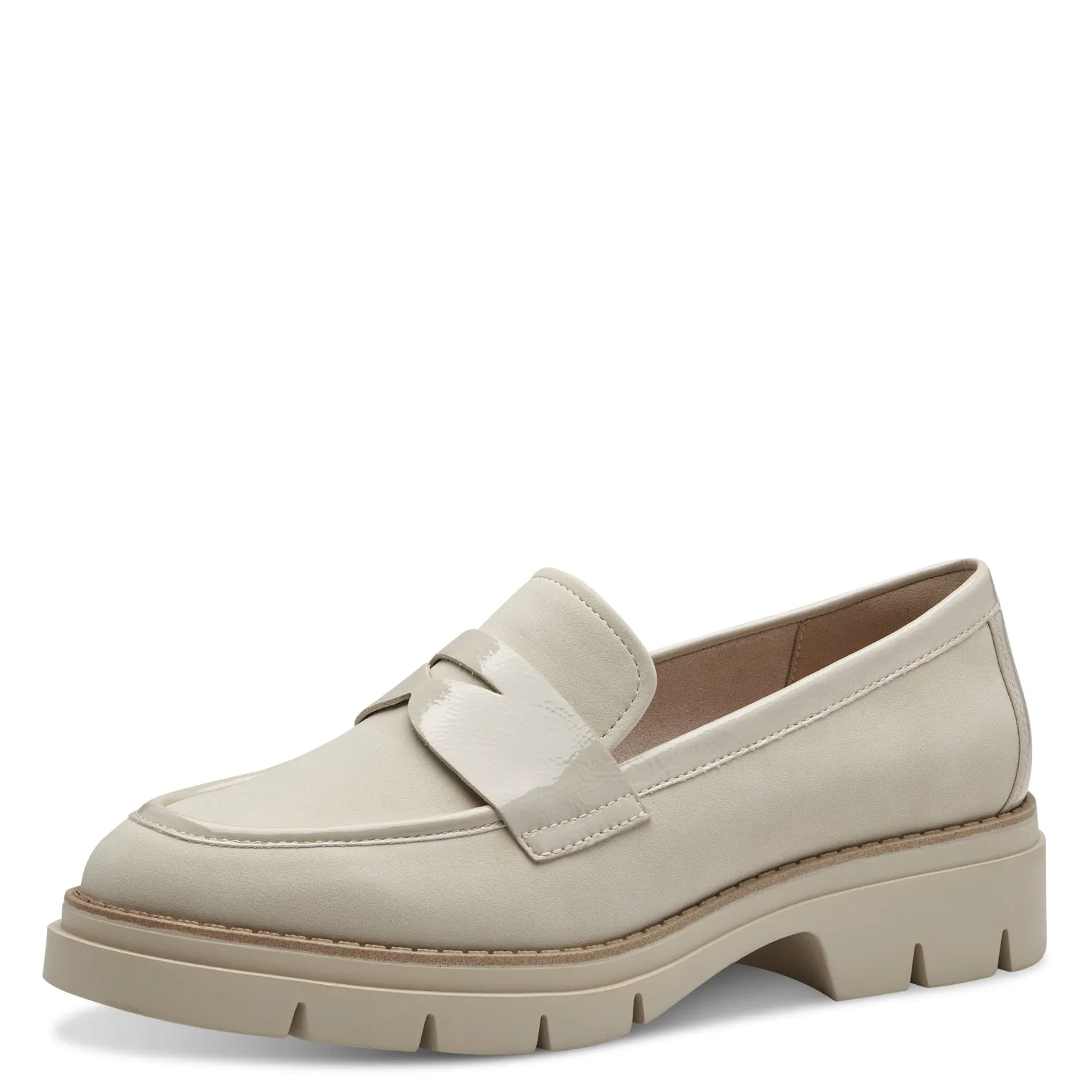 TAMARIS - 24313-400 CHUNKY LOAFER - BEIGE