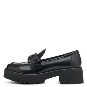 TAMARIS - 24436-001 CHUNKY SLIP-ON SHOE - BLACK