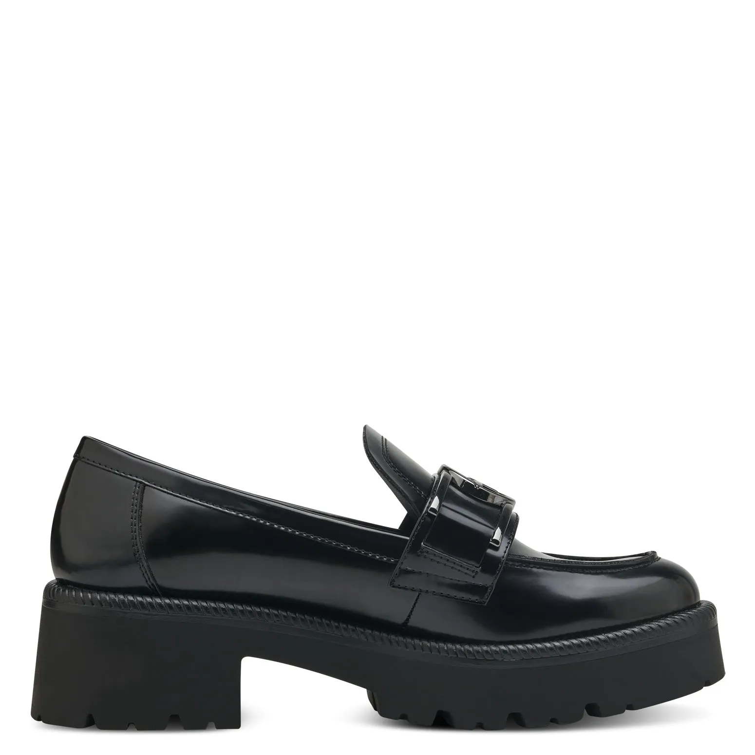 TAMARIS - 24436-001 CHUNKY SLIP-ON SHOE - BLACK