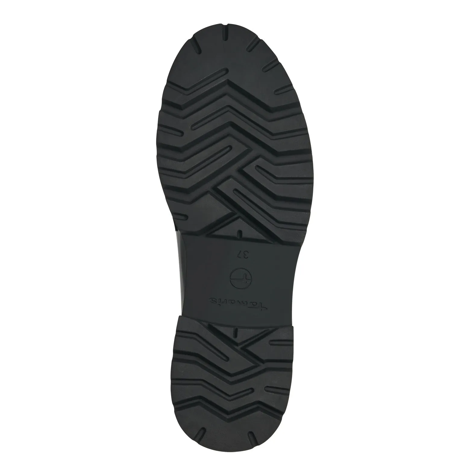 TAMARIS - 24436-001 CHUNKY SLIP-ON SHOE - BLACK