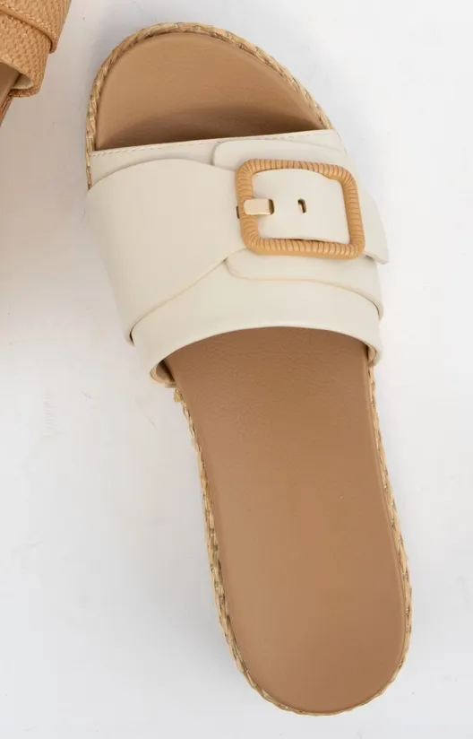 The Lulah Buckle Platform Sandal