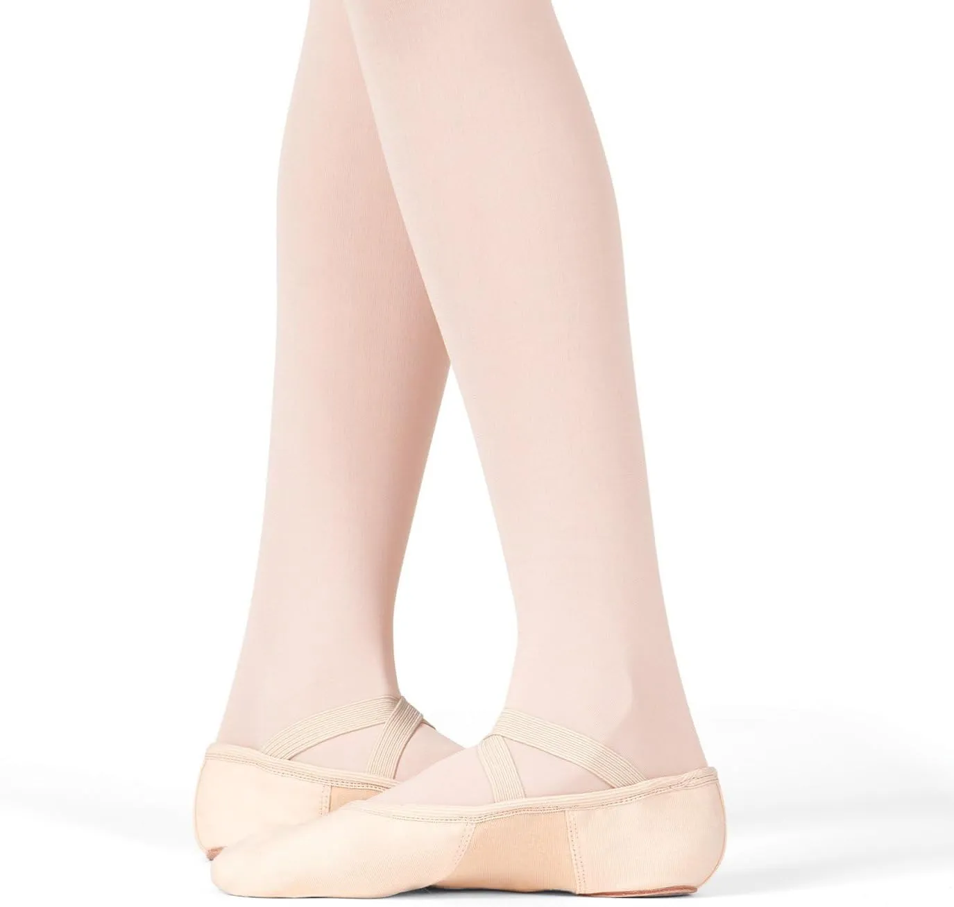 Theatricals Adult SofTouch Canvas Stretch Split-Sole Ballet Shoes