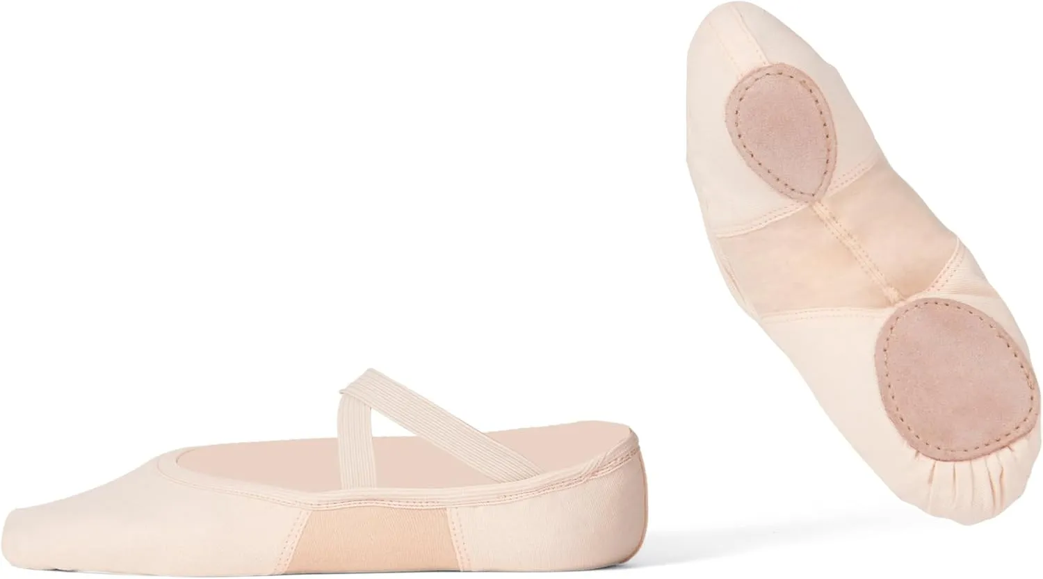 Theatricals Adult SofTouch Canvas Stretch Split-Sole Ballet Shoes