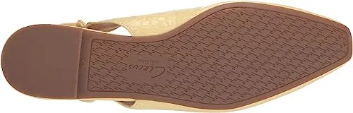 Toe Circus Yellow Pineapple Edelman Omina by Pointed Slingback Large variety Shockproof Sam Ballet Flats