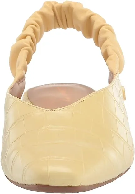 Toe Circus Yellow Pineapple Edelman Omina by Pointed Slingback Large variety Shockproof Sam Ballet Flats