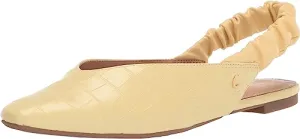 Toe Circus Yellow Pineapple Edelman Omina by Pointed Slingback Large variety Shockproof Sam Ballet Flats