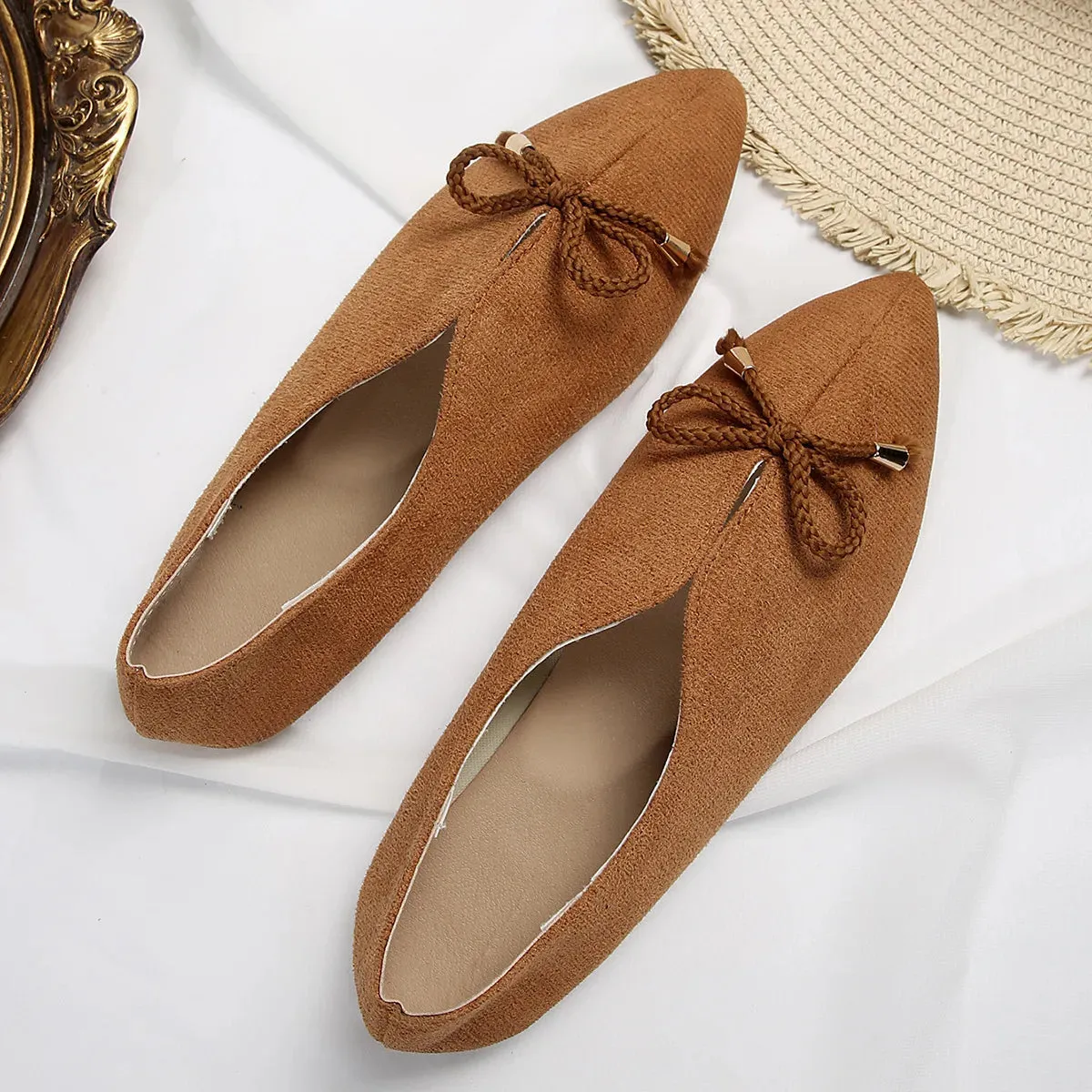 Toe Flats Slip-Ons Point Premium Positive testimonials