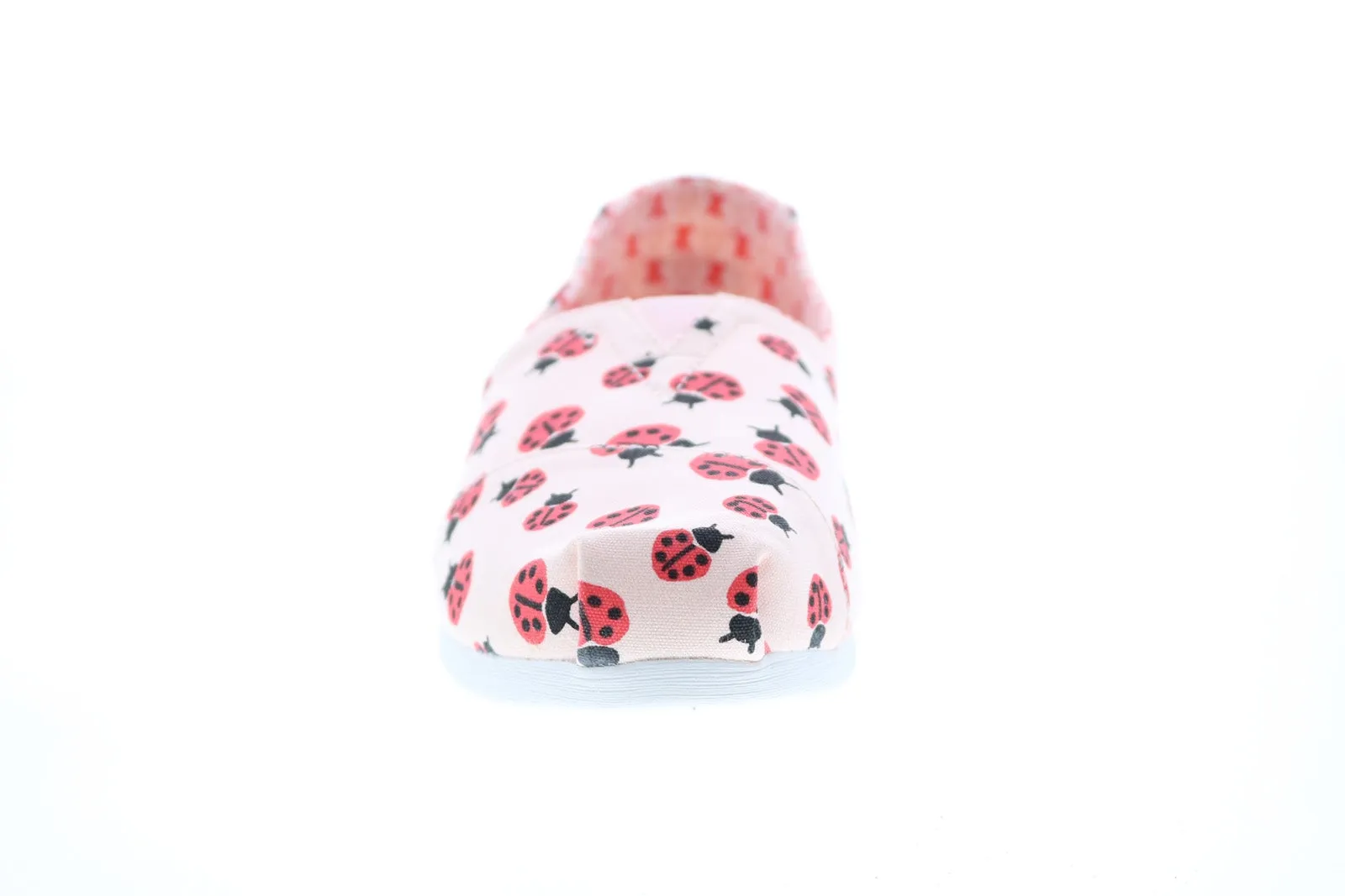 Toms Alpargata 10015562 Womens Pink Canvas Loafer Flats Shoes