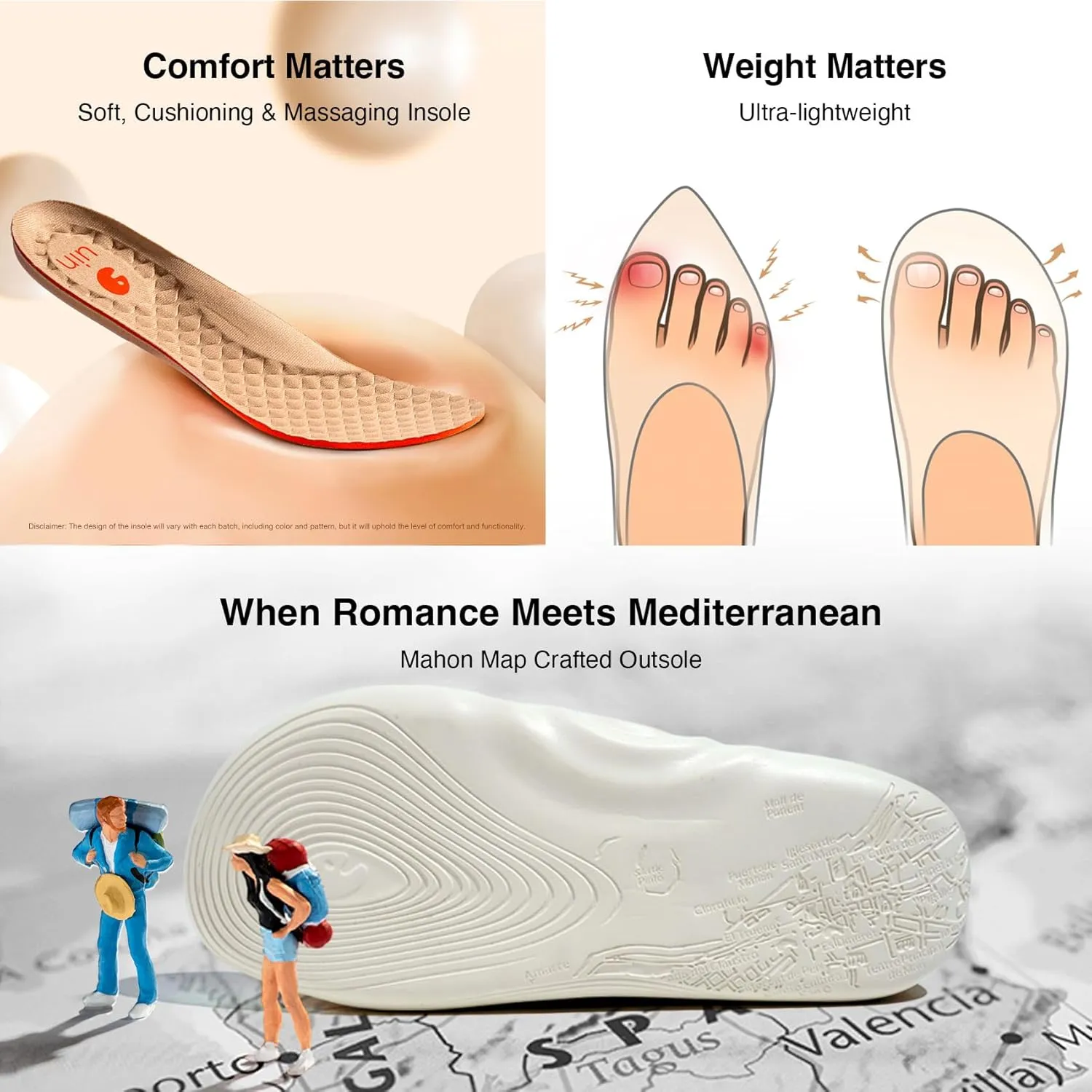 UIN Art Master Women's Art Travel Shoes Slip On Loafers Comfort Lightweight Fashion Sneaker