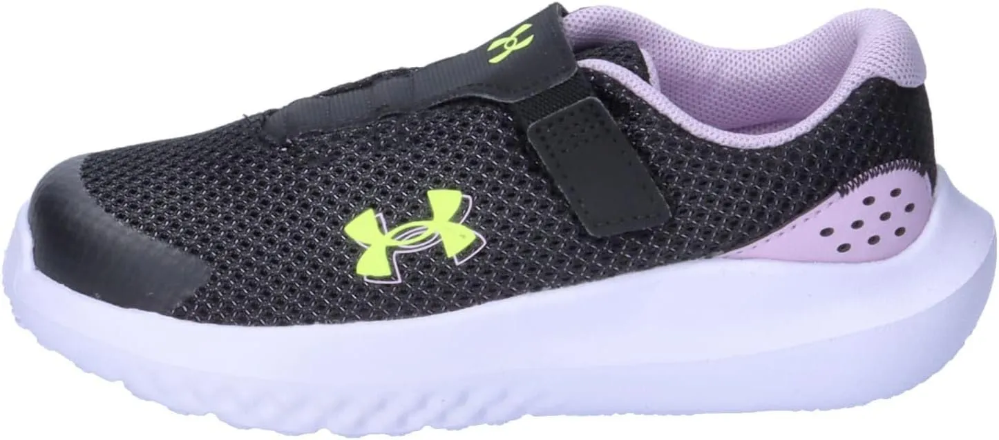 Under Armour Baby-Girl's Infant Surge 4 Alternate Closure Sneaker