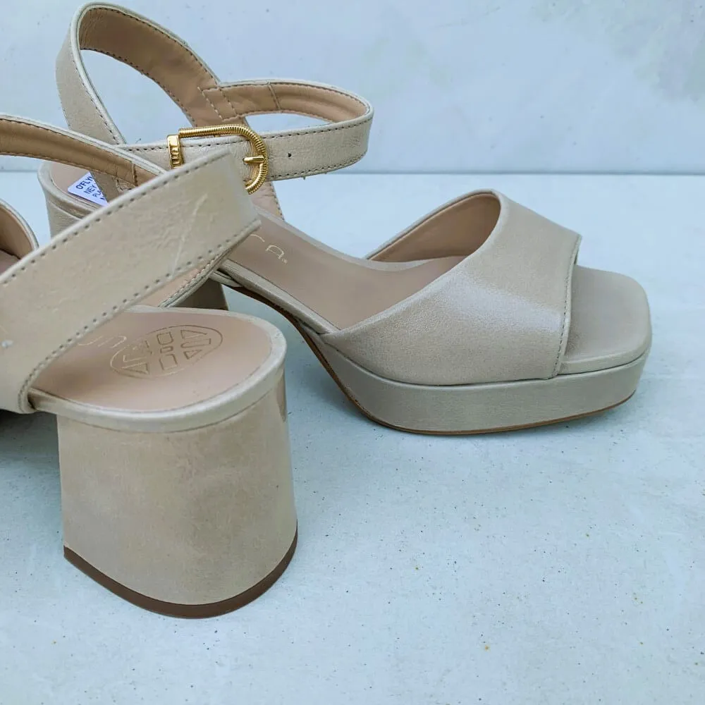 Unisa NEY Platform Sandal-NUDE