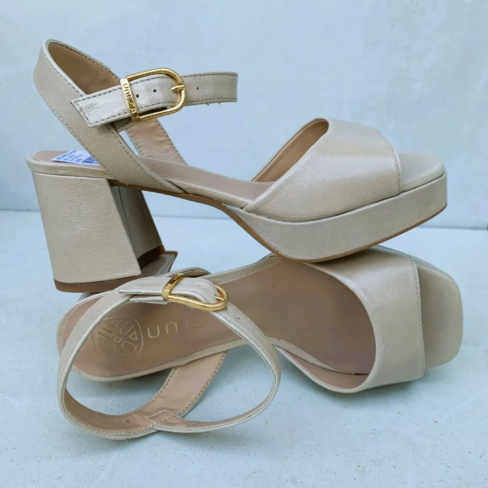 Unisa NEY Platform Sandal-NUDE