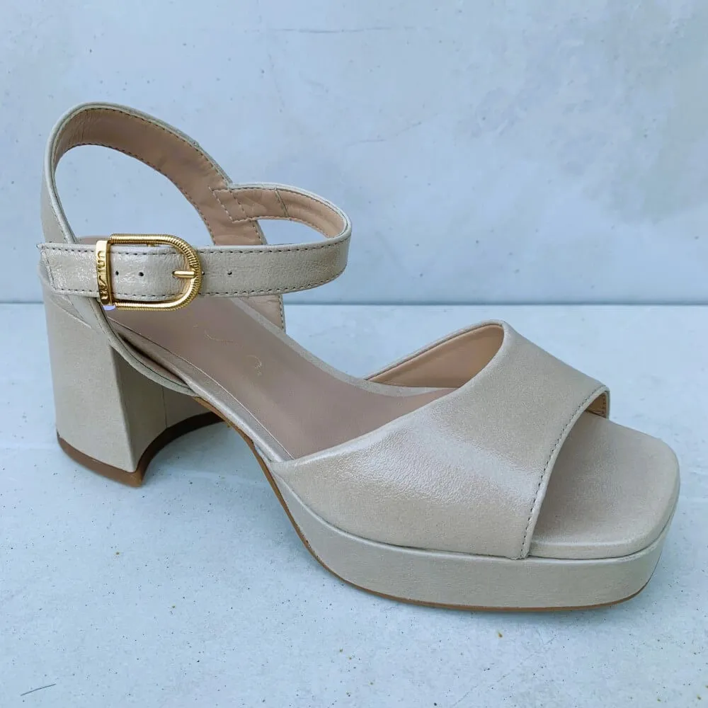 Unisa NEY Platform Sandal-NUDE