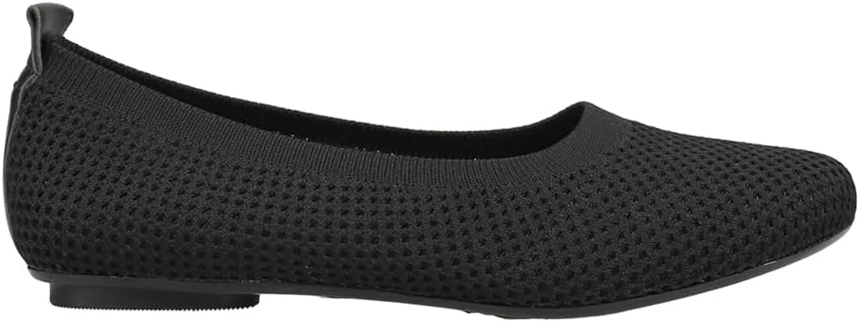 VANELi Womens Suvi Perforated Ballet Flats Casual - Black