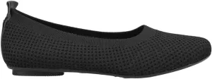 VANELi Womens Suvi Perforated Ballet Flats Casual - Black