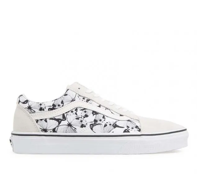 VANS | OLD (BUTTERFLY) BLACK TRUE | Customizable SKOOL Instant access WHITE