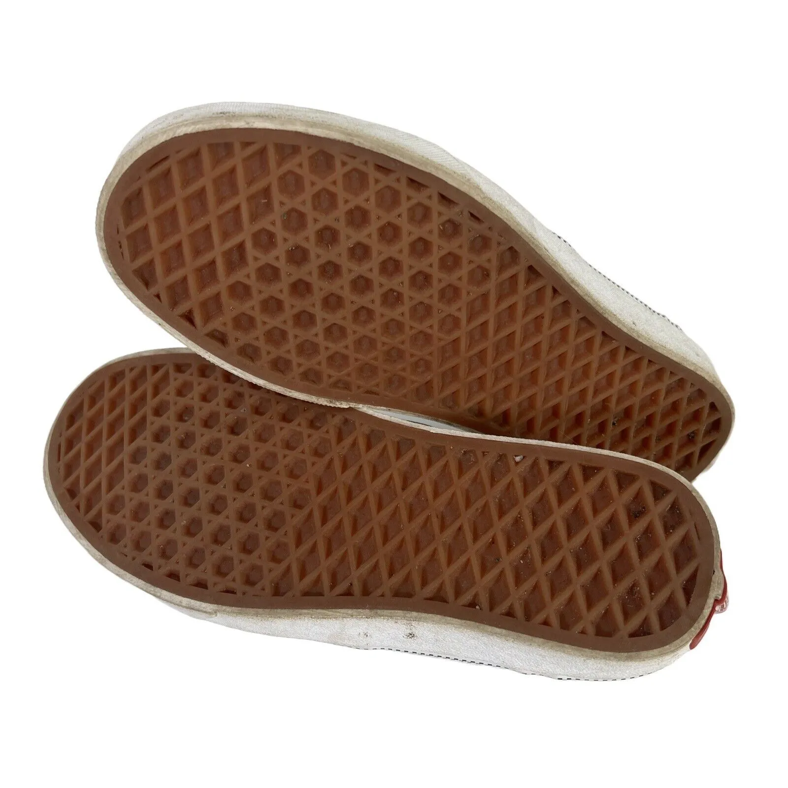 Vans Women's Blue Canvas Slip On Casual Loafer Sneakers - 6