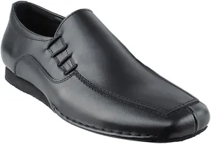 Very Fine Dance Shoes - Mens Latin, Rhythm Ballroom Dance Shoes - SERO102BBX - Flat Heel - Black Leather - 9