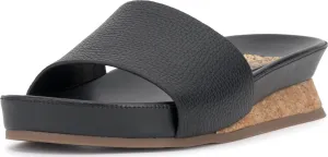 Vince Camuto Women's FEBBA Slide Sandal, Black, 8.5