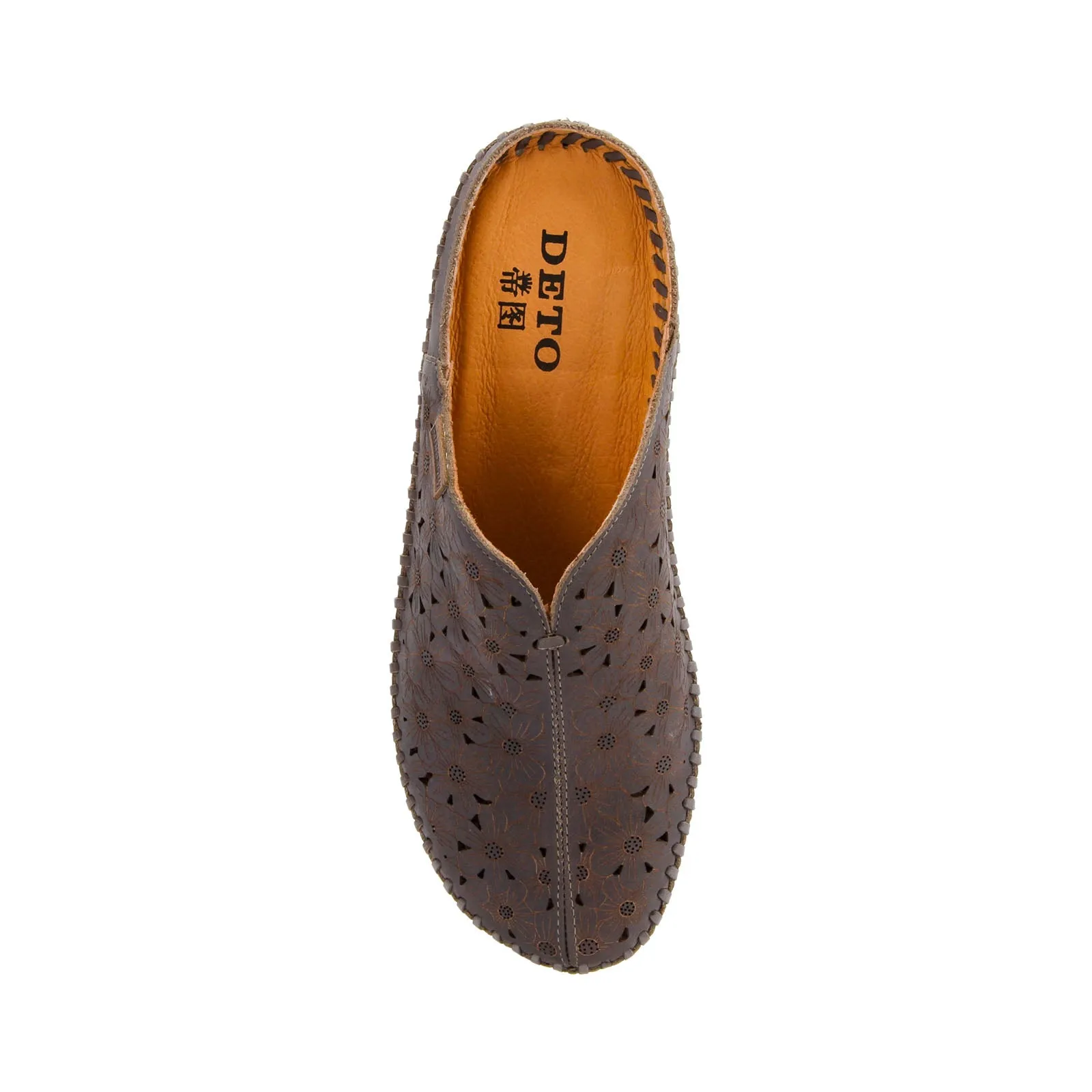 Vintage Engraved Birken Flats