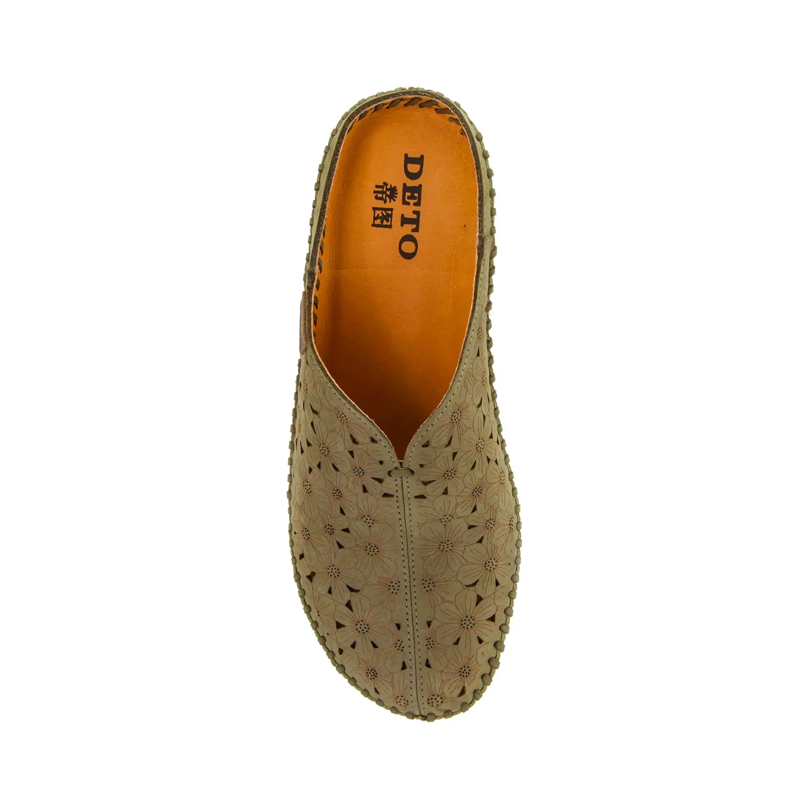 Vintage Engraved Birken Flats