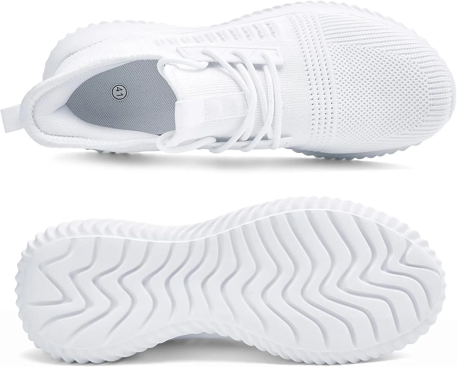 Walking Shoes for Men Sneakers - Slip on Tennis Running Memory Foam Shoes for Athletic Workout Gym Indoor Outdoor Lightweight Breathable Casual Sneakers