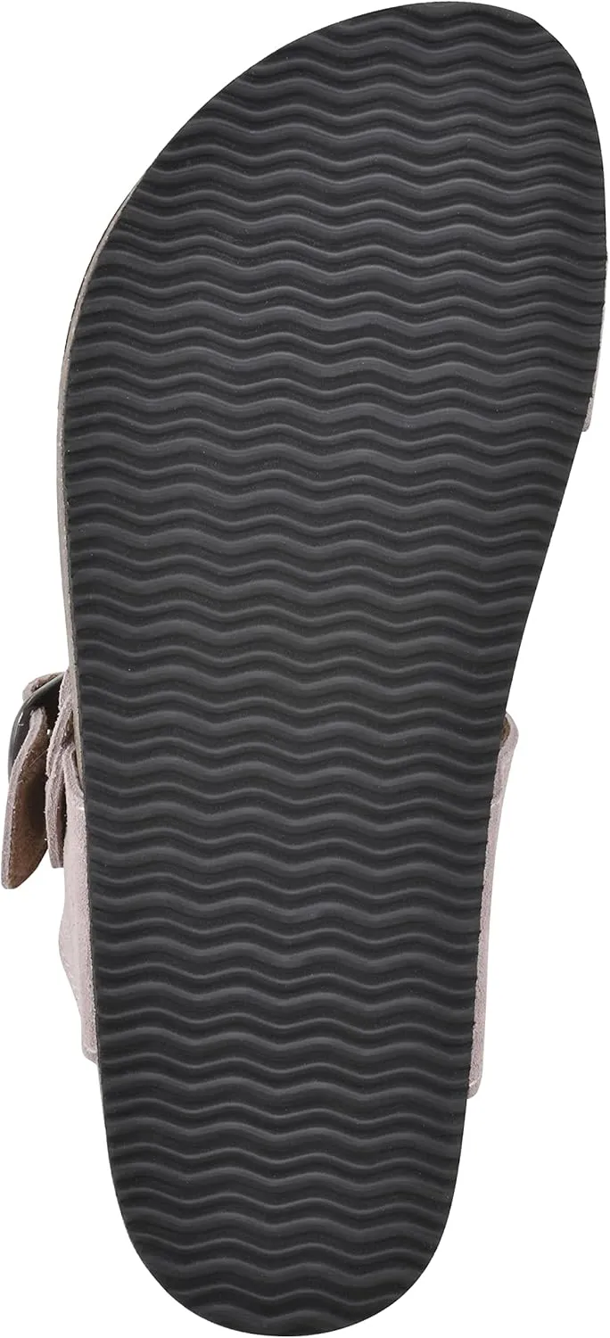 WHITE MOUNTAIN Women's Happier Footbed Sandal