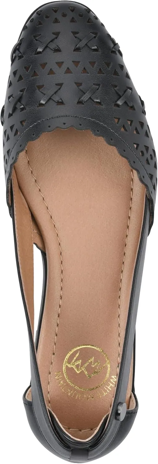 WHITE MOUNTAIN Women's Nobler Open Ballet Flat